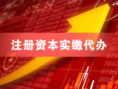 临沂注册资本实缴代办